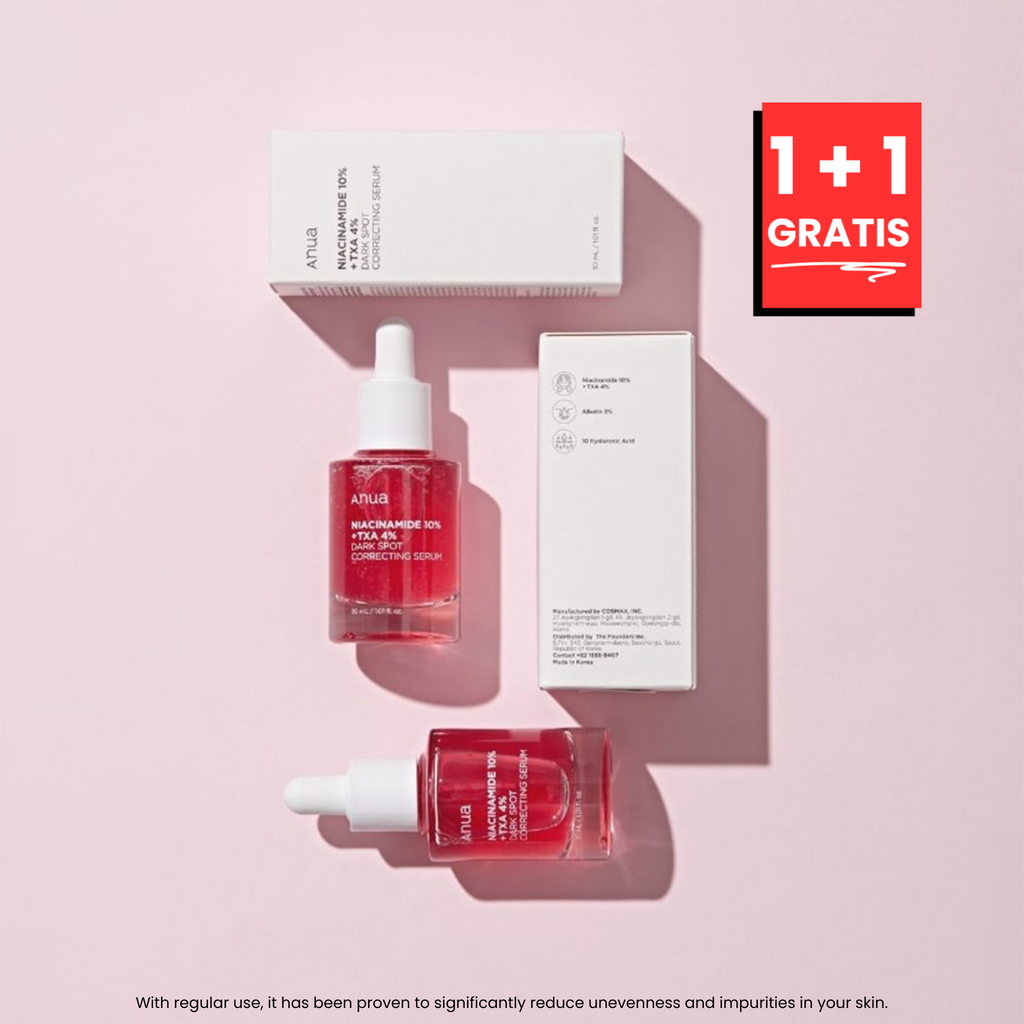 Anua - 10% Niacinamide+ 4% TXA Serum - 1+1 Gratis